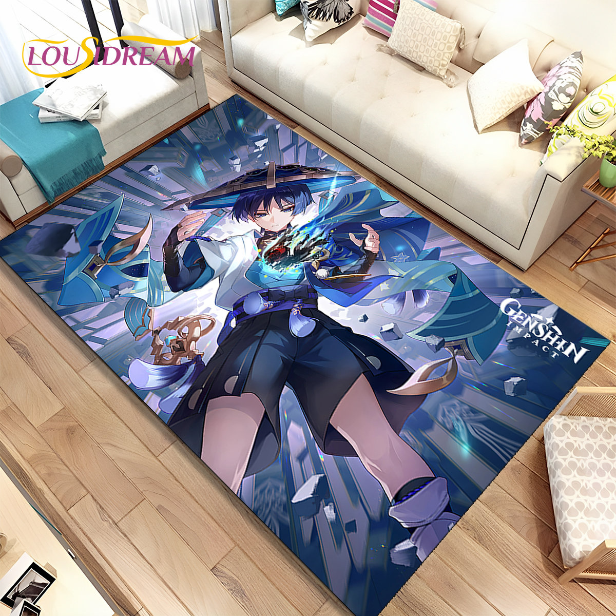 Genshin Impact Cartoon Game Ar - Kids Outdoor Area review and price