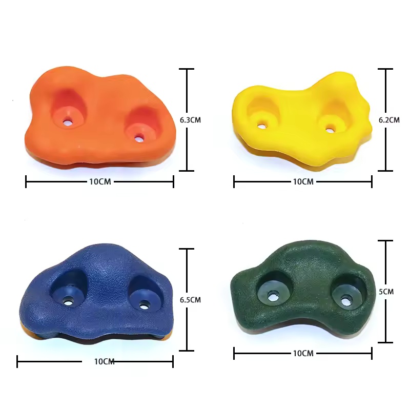 10Pcs Rock Climbing Rock Wall  - Kids Outdoor Climbing Frame review and price