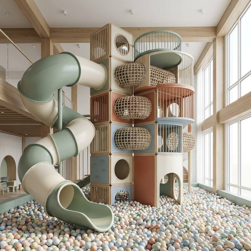 Minimalist Indoor Playground,  - Kids Outdoor Climbing Frame review and price