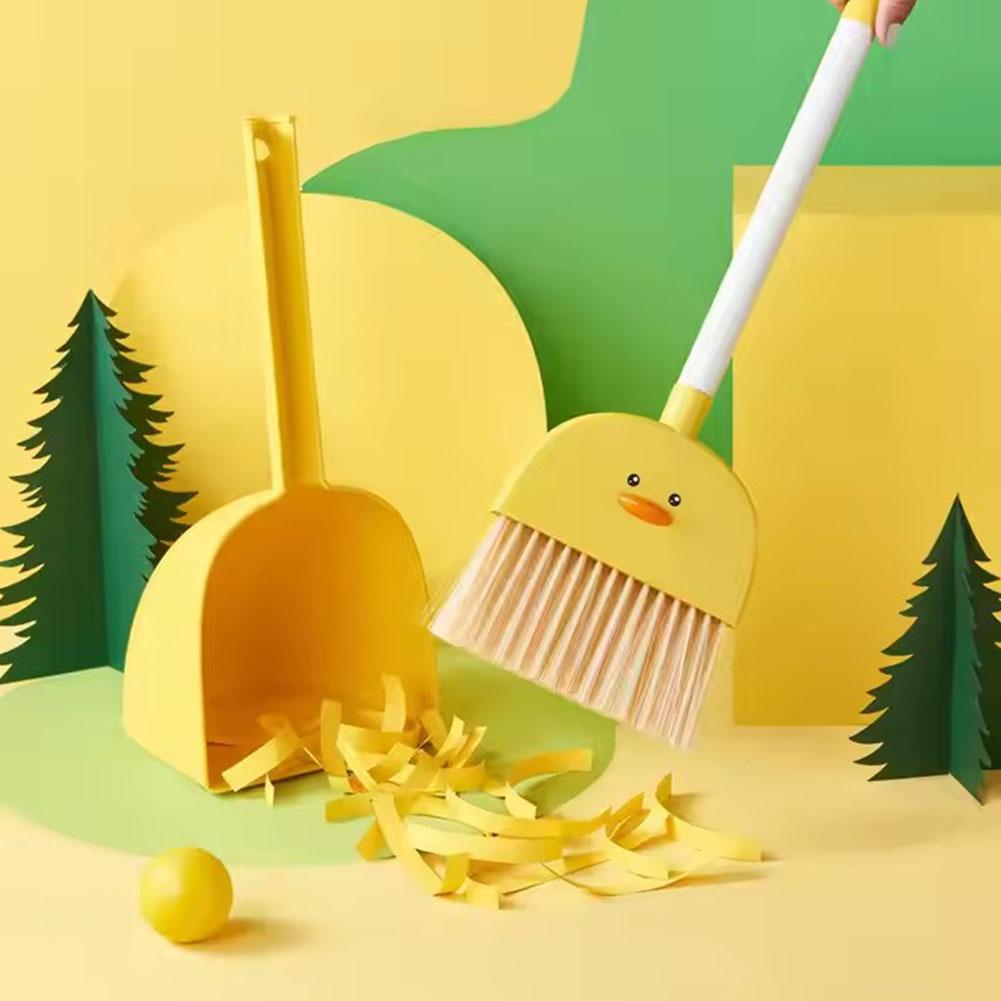Mini Children Broom and Dustpa - Kids Outdoor Broom review and price
