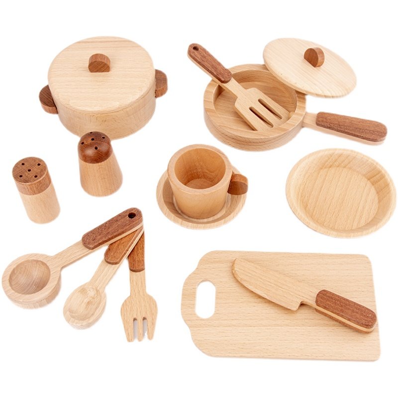 Maoduo Toys Beech Wooden Kids  - Kids Outdoor Kitchen Accessories review and price