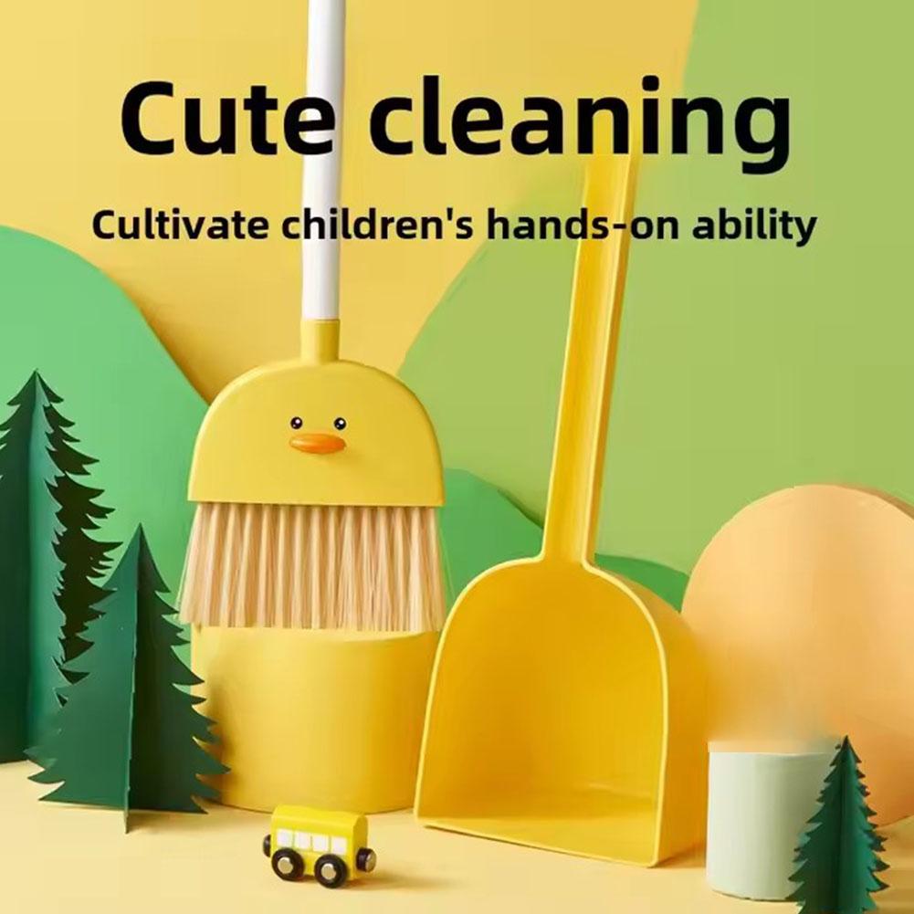 Mini Children Broom and Dustpa - Kids Outdoor Broom review and price