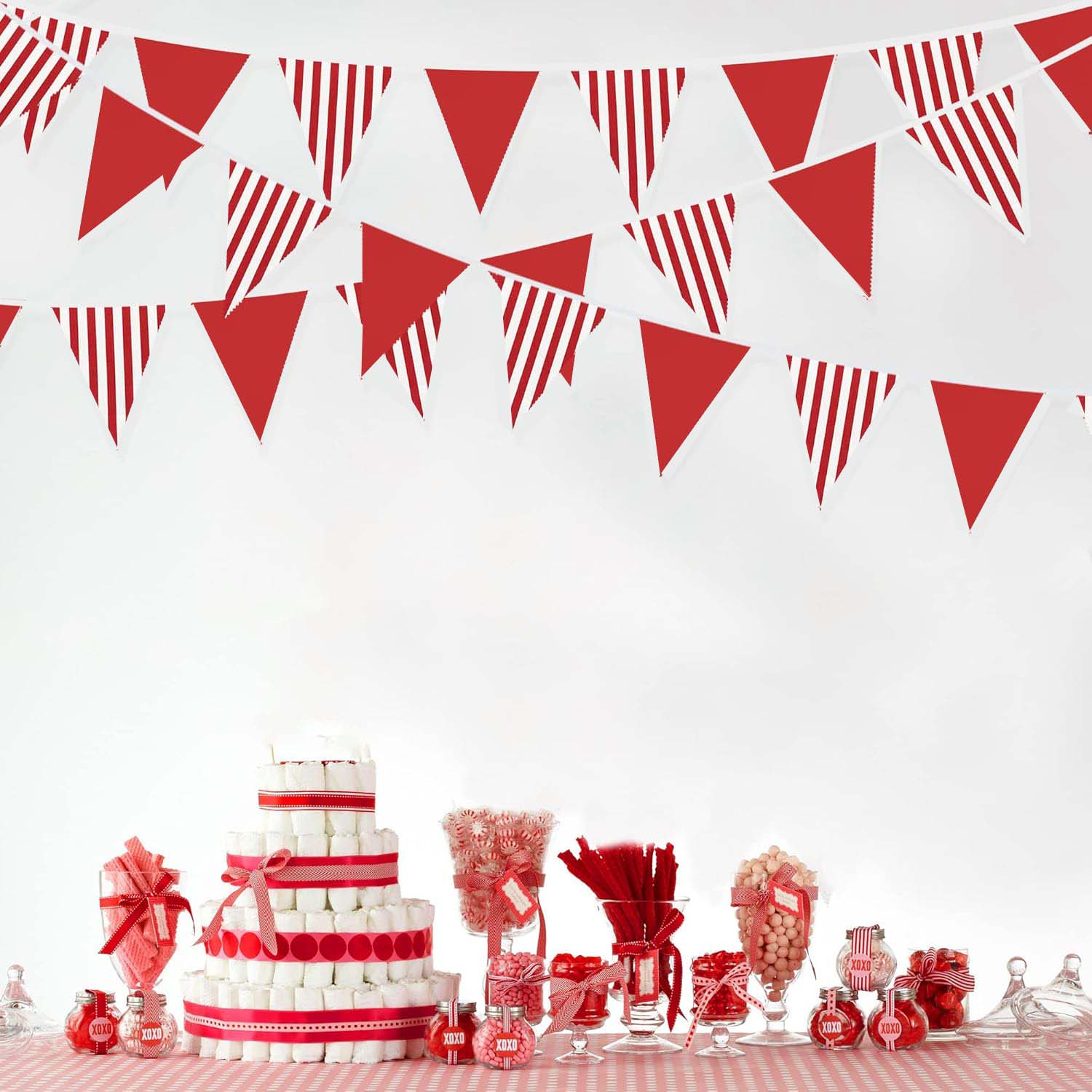 10M Red And White Triangle Fla - Q Kids Outdoor review and price