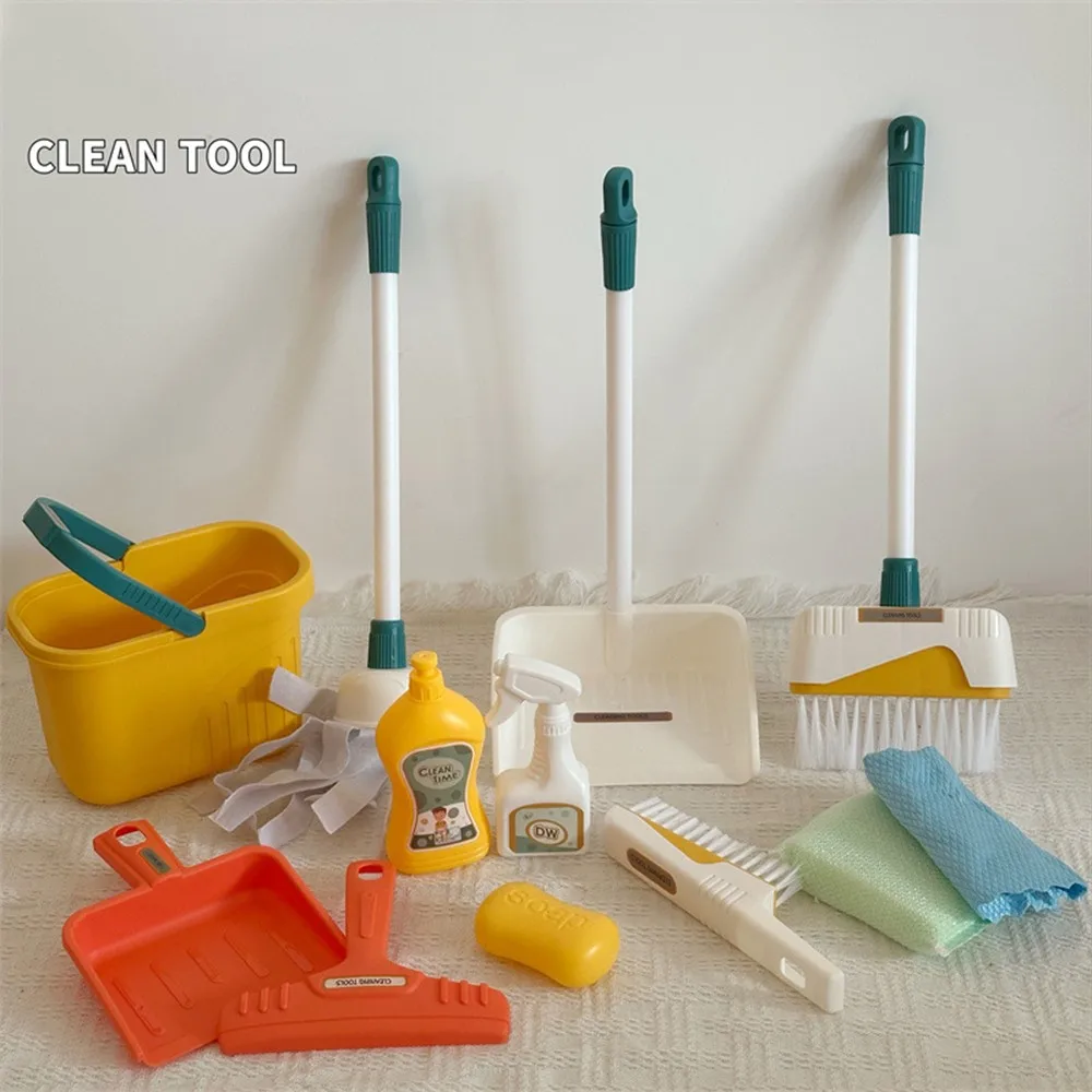 12pcs/set Kids Cleaning Set Ho - Kids Outdoor Broom review and price