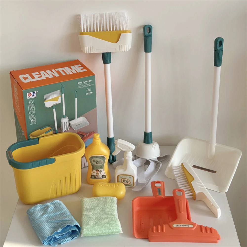 12pcs/set Kids Cleaning Set Ho - Kids Outdoor Broom review and price