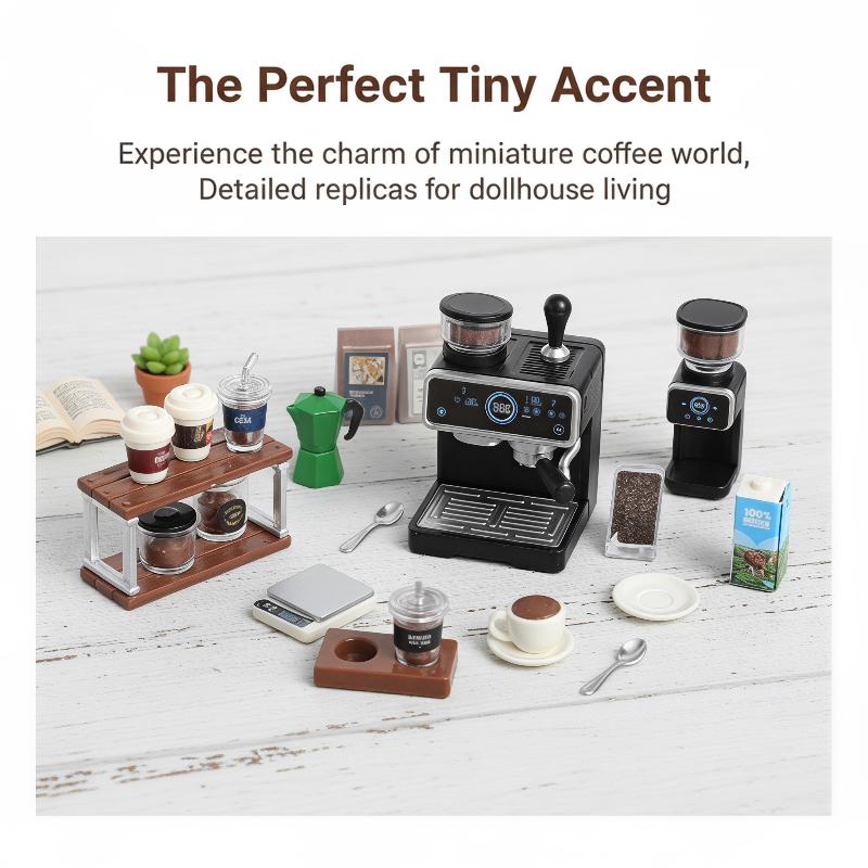 1:12 Dollhouse Miniature Coffe - Kids Outdoor Kitchen Accessories review and price