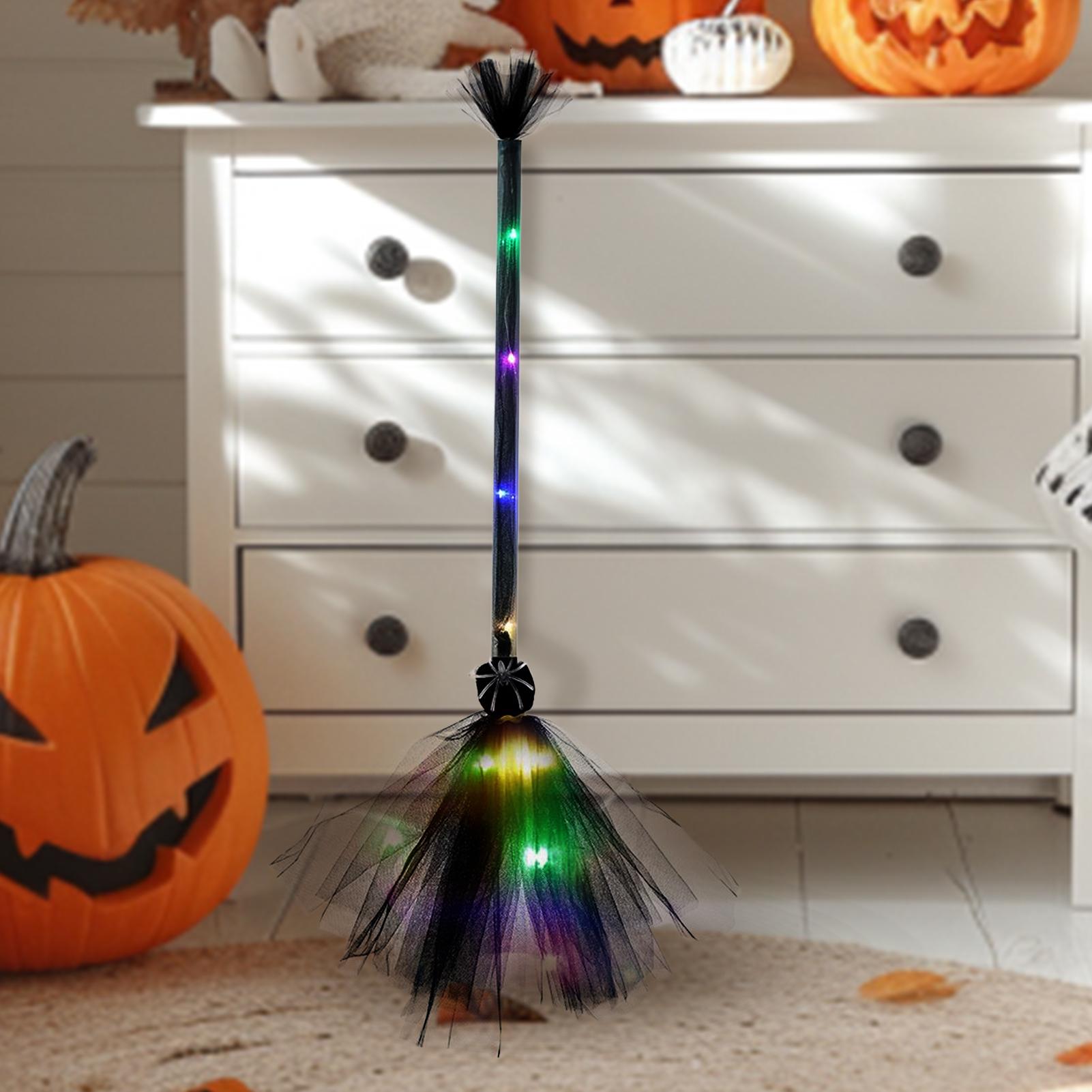 Witches Broom Mesh Battery Pow - Kids Outdoor Broom review and price