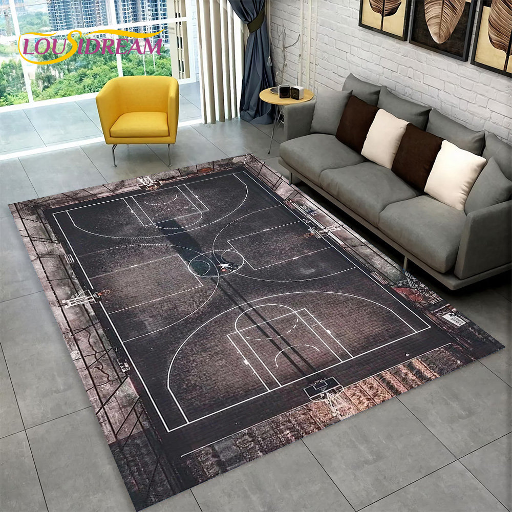 3D Basketball Cour Cartoon Are - Kids Outdoor Area review and price