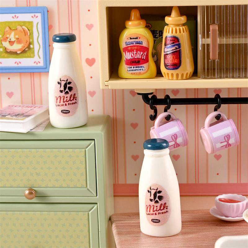 Miniature Food Model Toy Milk  - Kids Outdoor Kitchen Accessories review and price